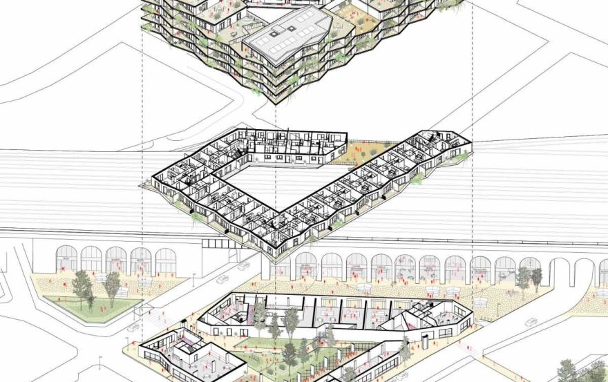 Site plan – Dockley Apartments