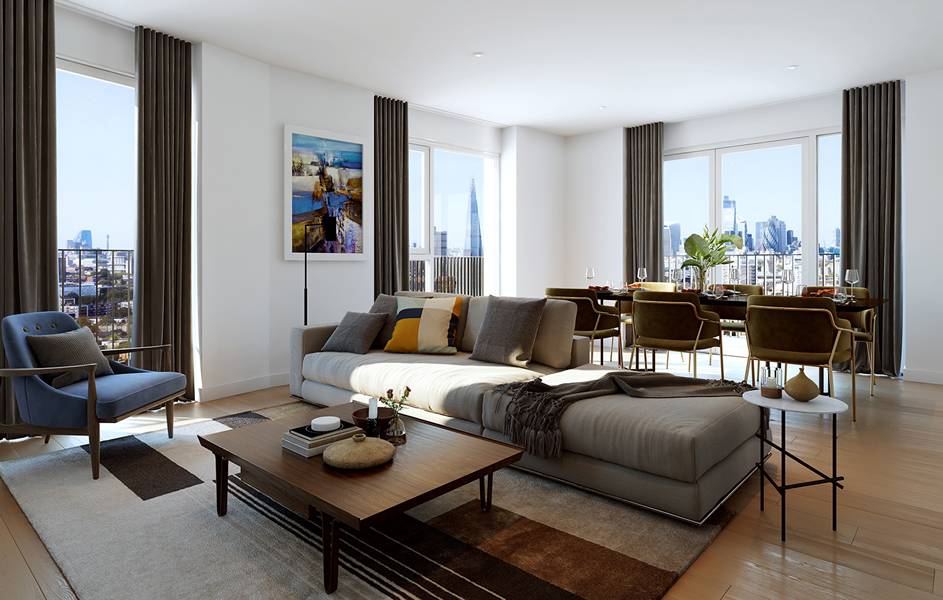 Interior design – Dockley Apartments#