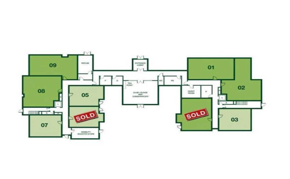 Site plan Beck House#