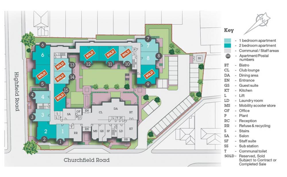 Site plan Edward Place#
