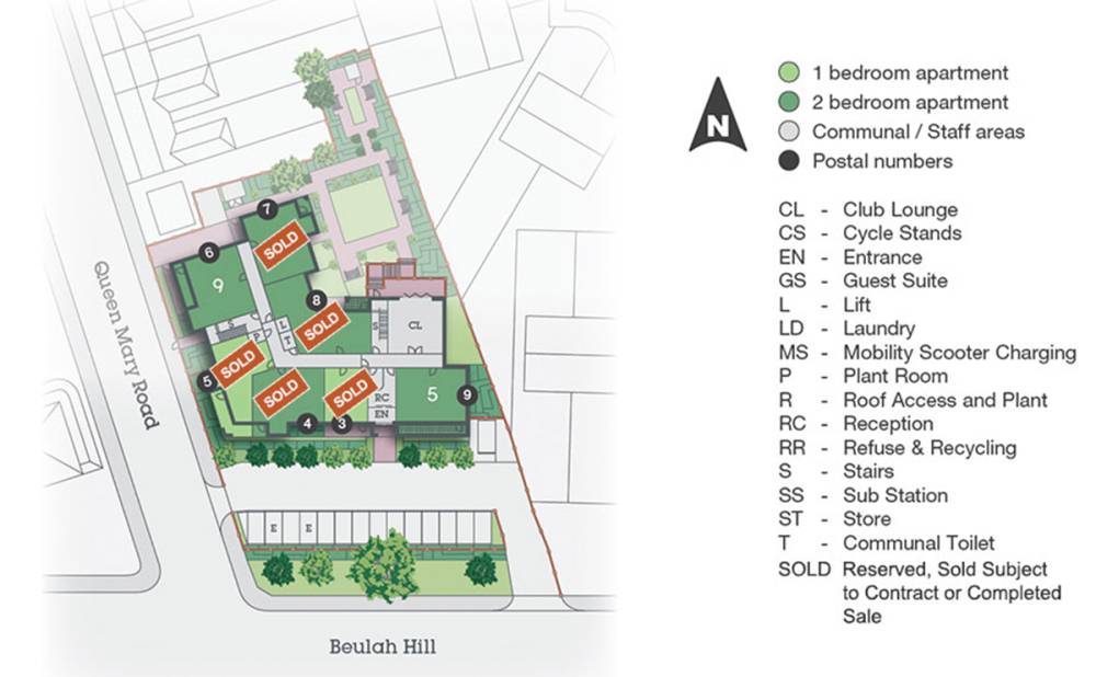 Site plan Lewis House#