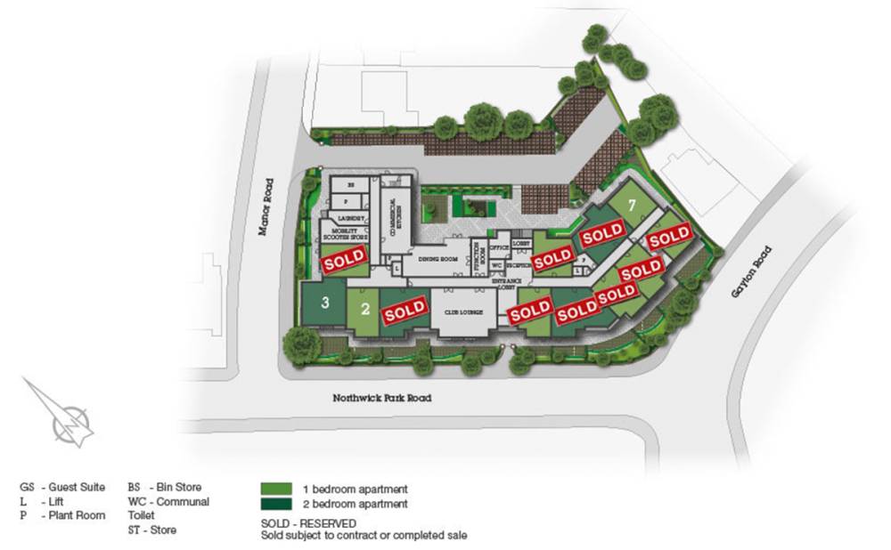 Site plan Randolph House#