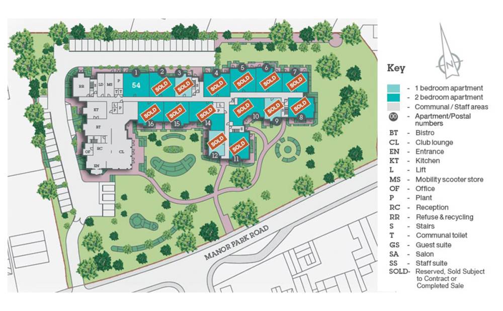 Site plan Shepheard's House#