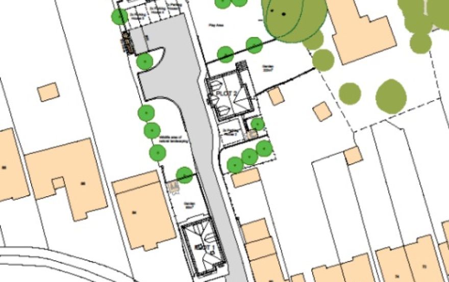 Site plan – Apple Tree Grove
