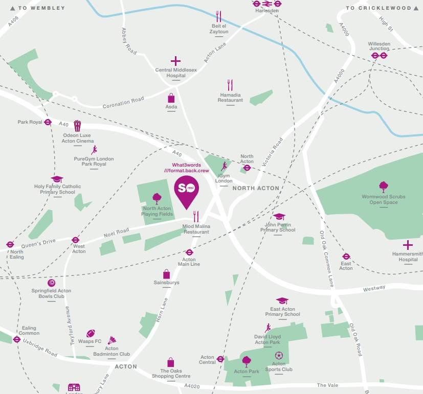 Site plan SO Resi North Acton#
