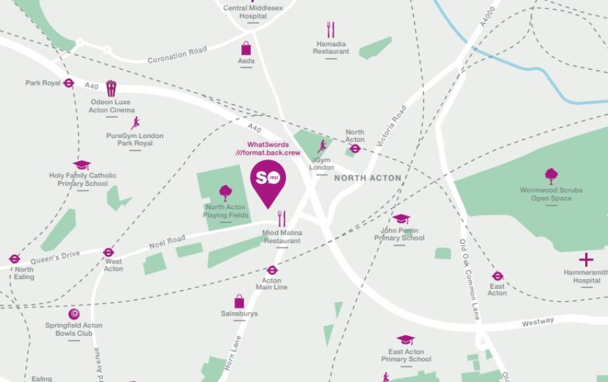 Site plan – SO Resi North Acton