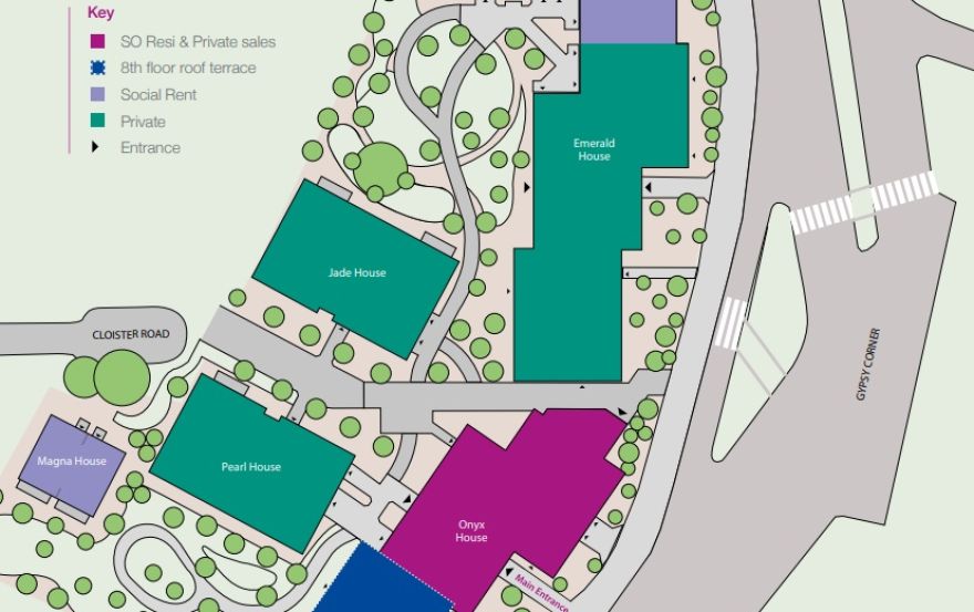 Site plan – SO Resi North Acton