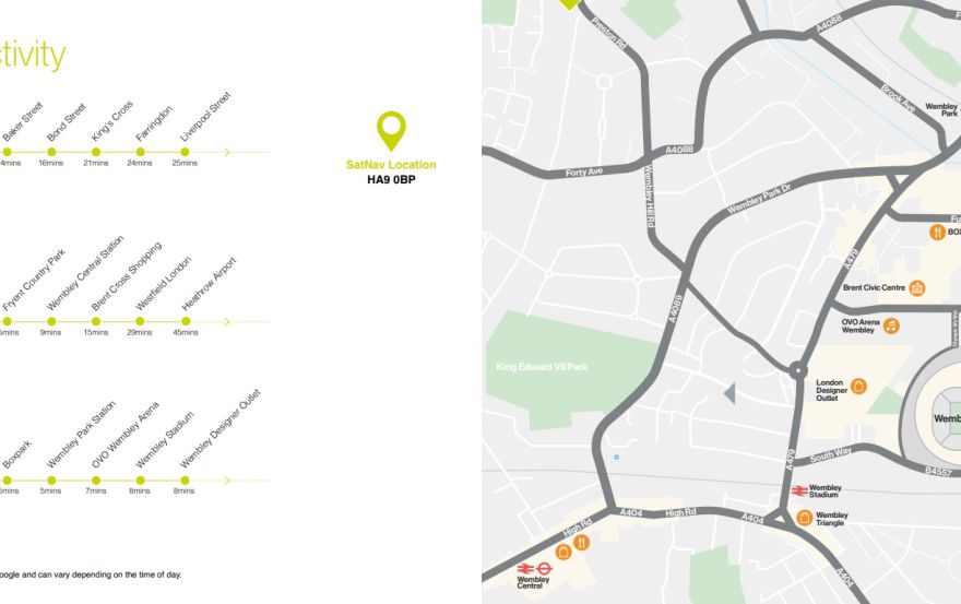 Site plan – SO Resi Wembley Way