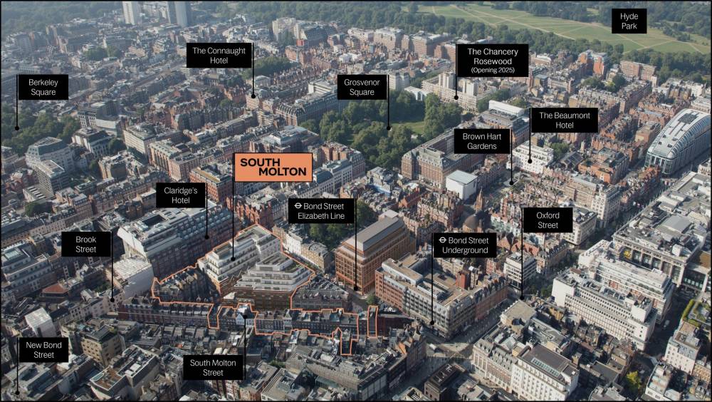 Site plan South Molton Triangle#