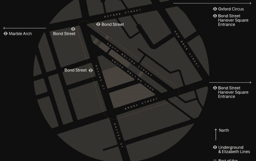 Site plan – South Molton Triangle