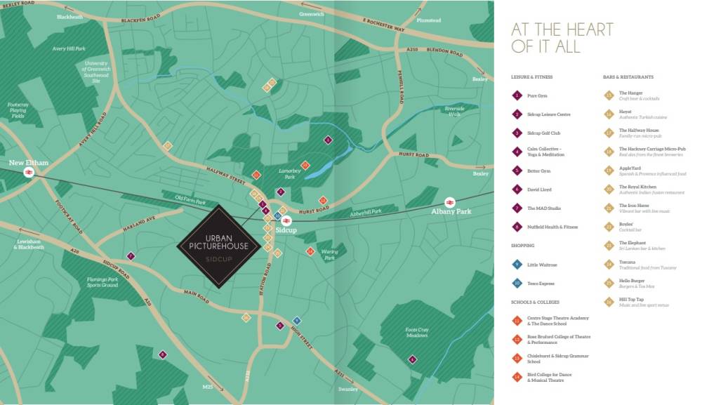 Site plan Urban Picturehouse#