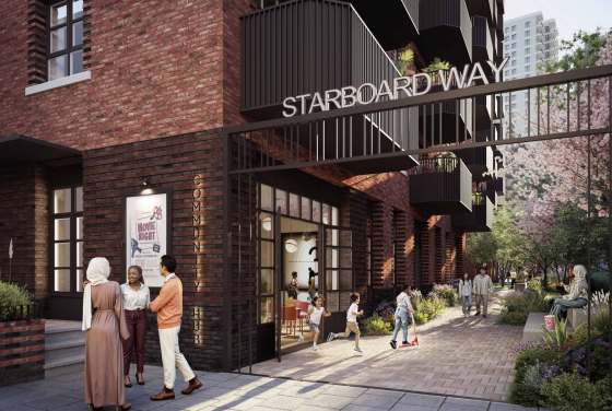 Kedge House, Starboard Way and Winch House