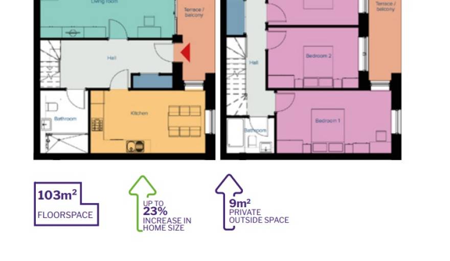 Plans Kedge House, Starboard Way and Winch House