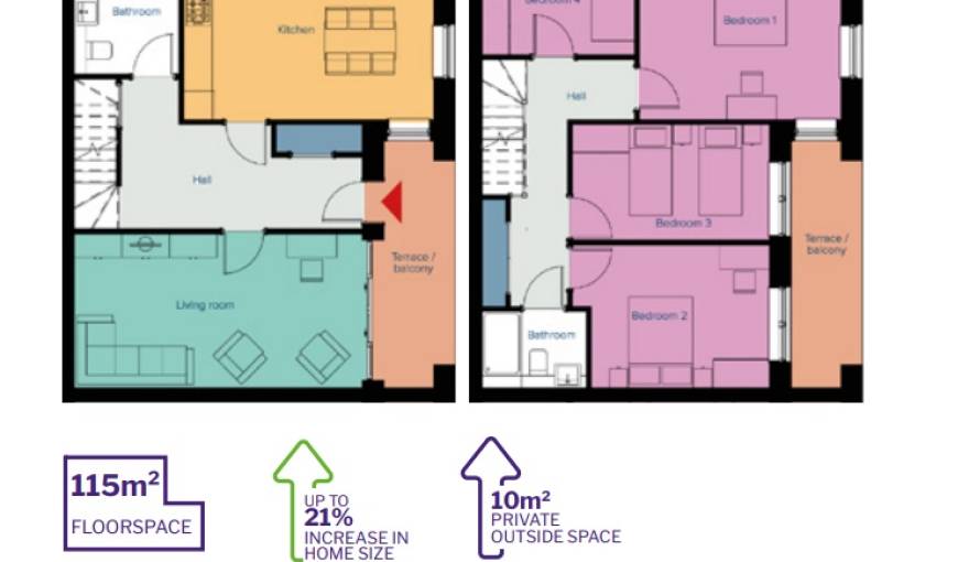 Plans Kedge House, Starboard Way and Winch House
