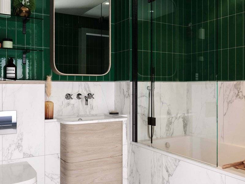 Interior design – One Clapham Junction#