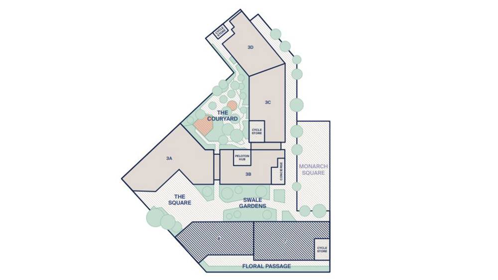 Site plan One Clapham Junction#