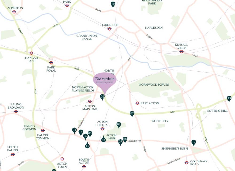 Site plan The Verdean#