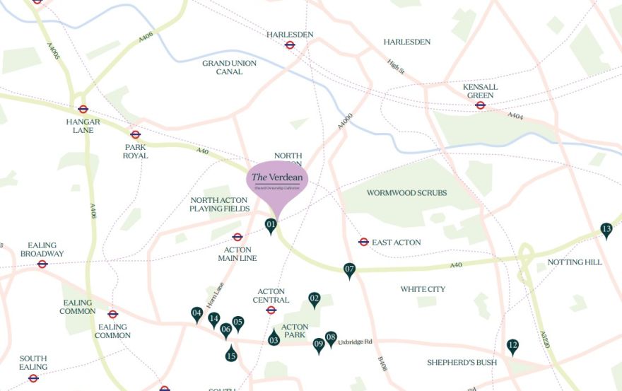 Site plan – The Verdean