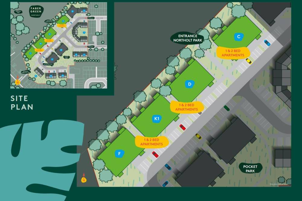 Site plan Faber Green#