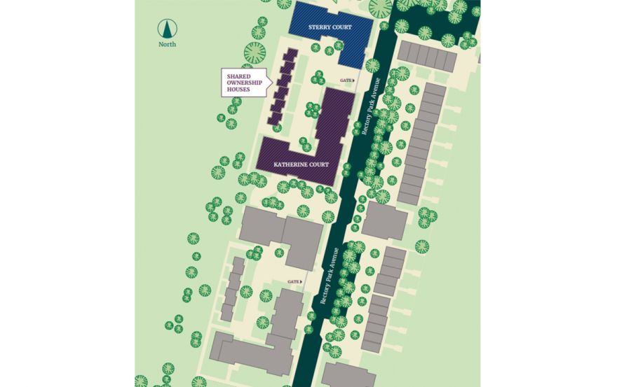 Site plan – Rectory Park