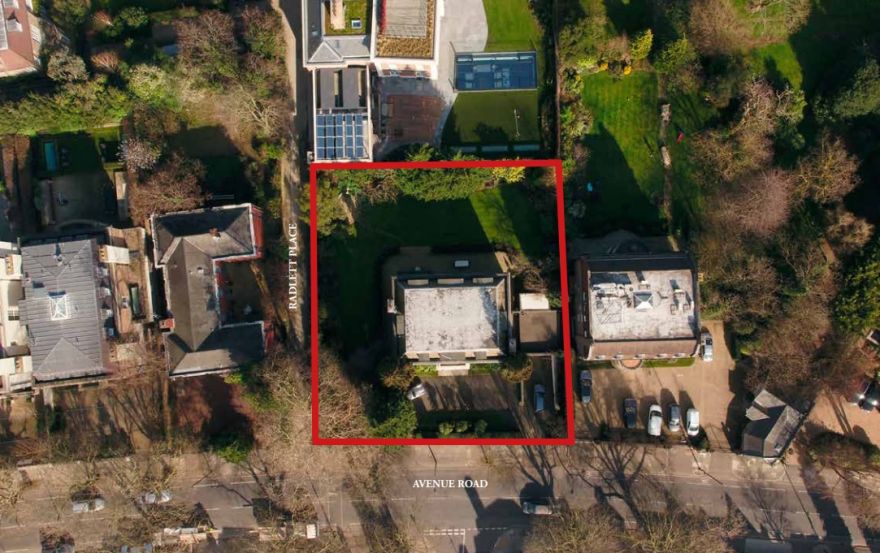 Site plan – 32-34 Avenue Road