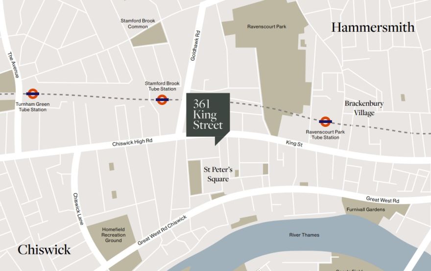 Site plan – 361 King Street