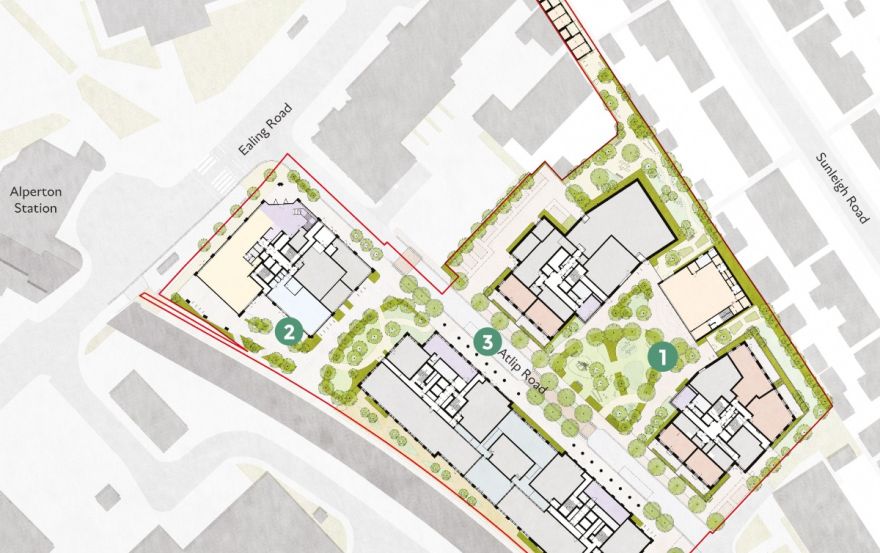 Site plan – Atlip Gardens