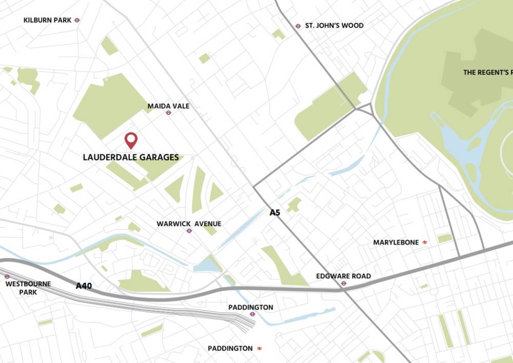 Site plan Lauderdale Garages#