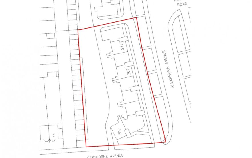 Site plan – Perwell Court