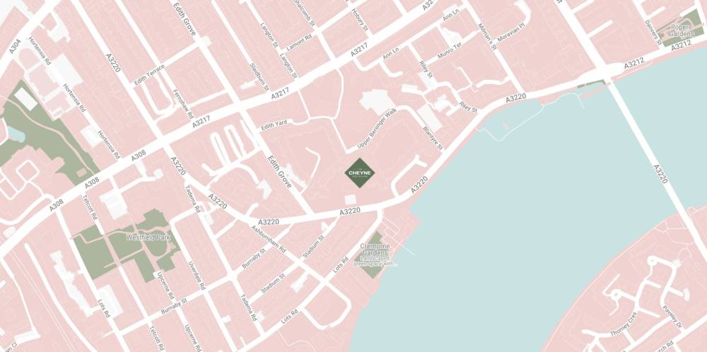 Site plan The Cheyne Residences#