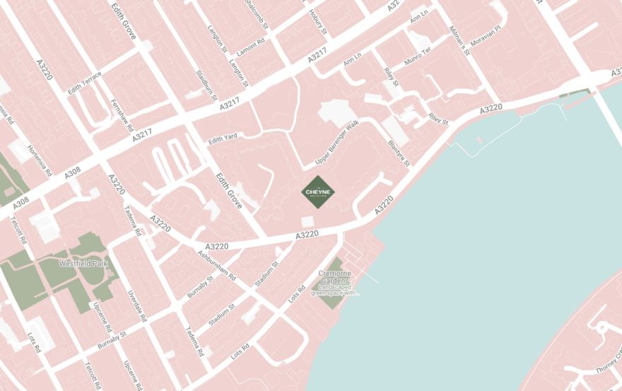 Site plan – The Cheyne Residences