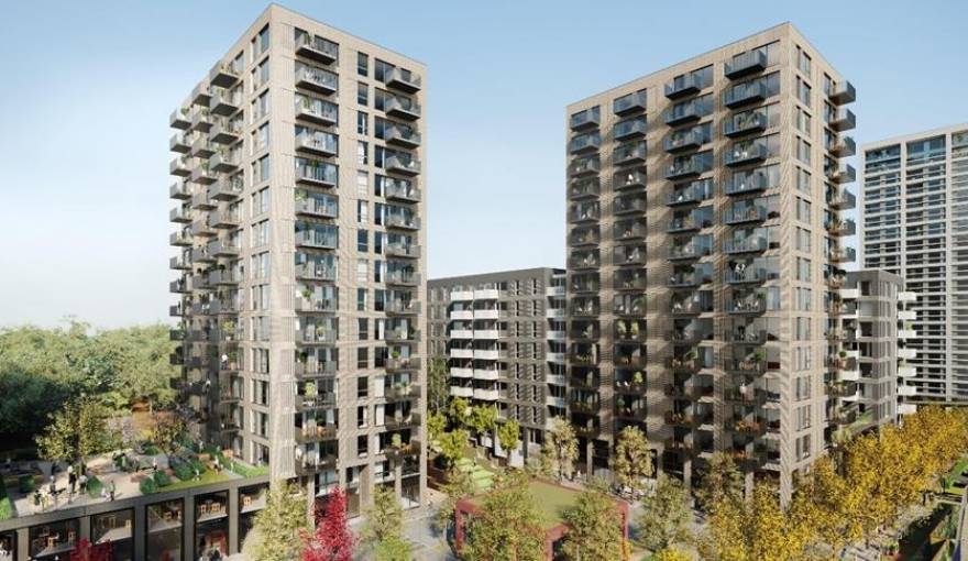 Kidbrooke Station Square Apartments in Kidbrooke, SE3 London