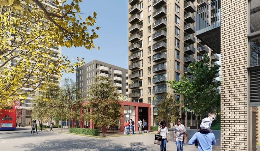 Kidbrooke Station Square Apartments in Kidbrooke, SE3 London