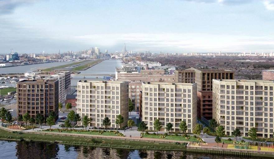 Royal Albert Wharf Apartments in Royal Docks, E16 London