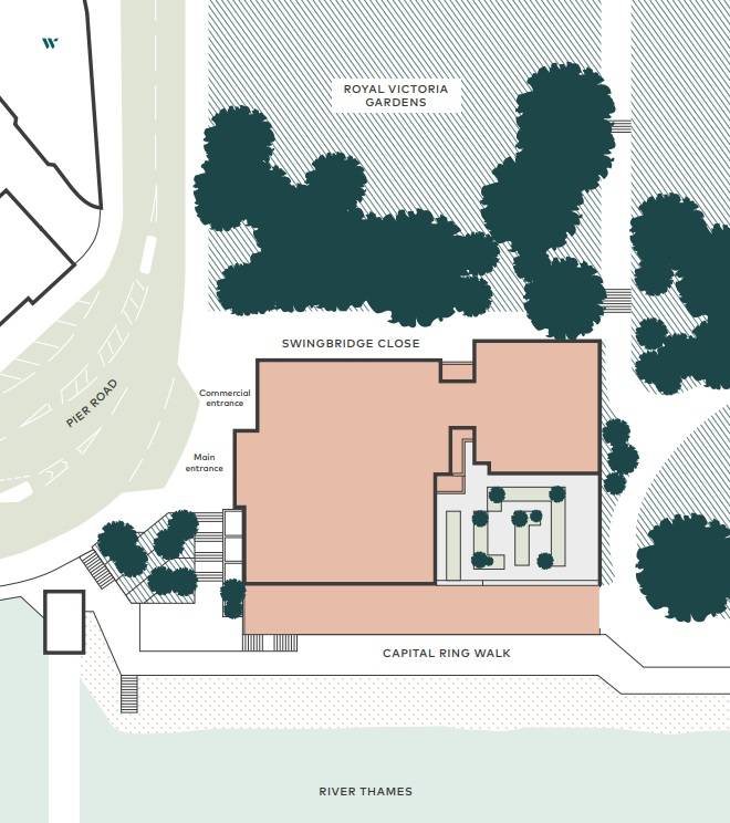 Site plan Woolwich Reach#