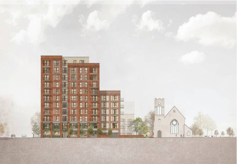 Site plan White Horse Chadwell Heath#