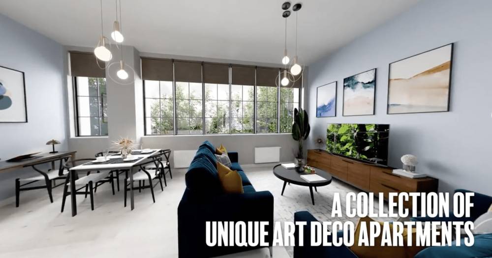 Interior design – Barnett Apartments in Hayes Village#