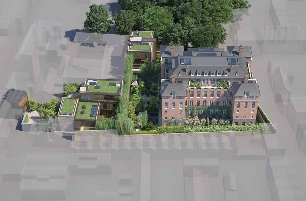 Site plan The Glebe#