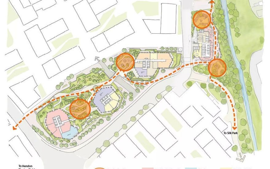 Site plan – The Alcove at The Rockery