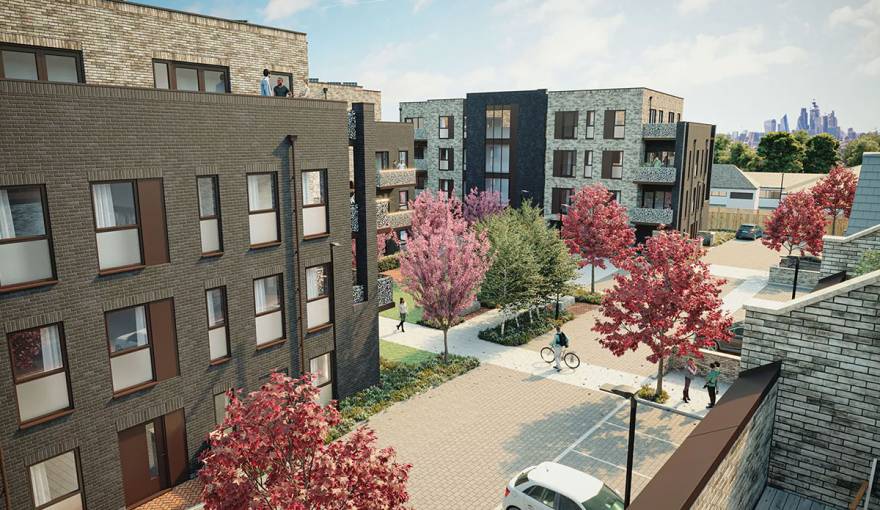 Stonelea Gardens Apartments in Leyton, E11 London