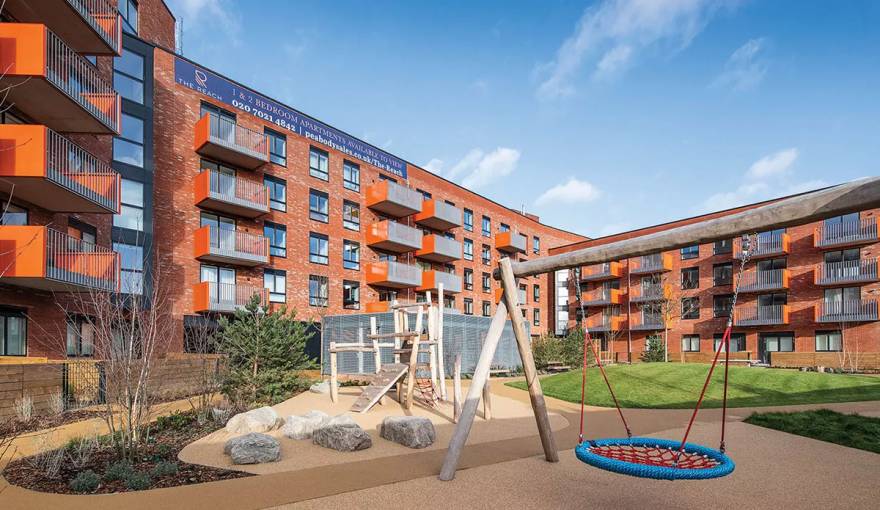 The Reach Apartments in Thamesmead, SE28 London