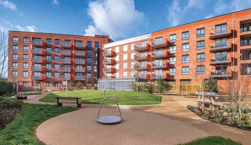 The Reach Apartments in Thamesmead, SE28 London