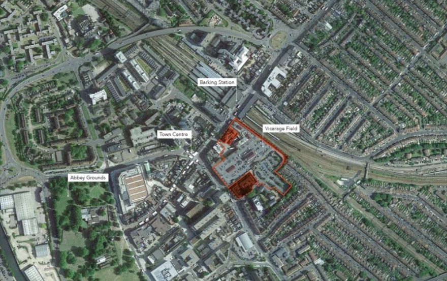 Site plan – Vicarage Field