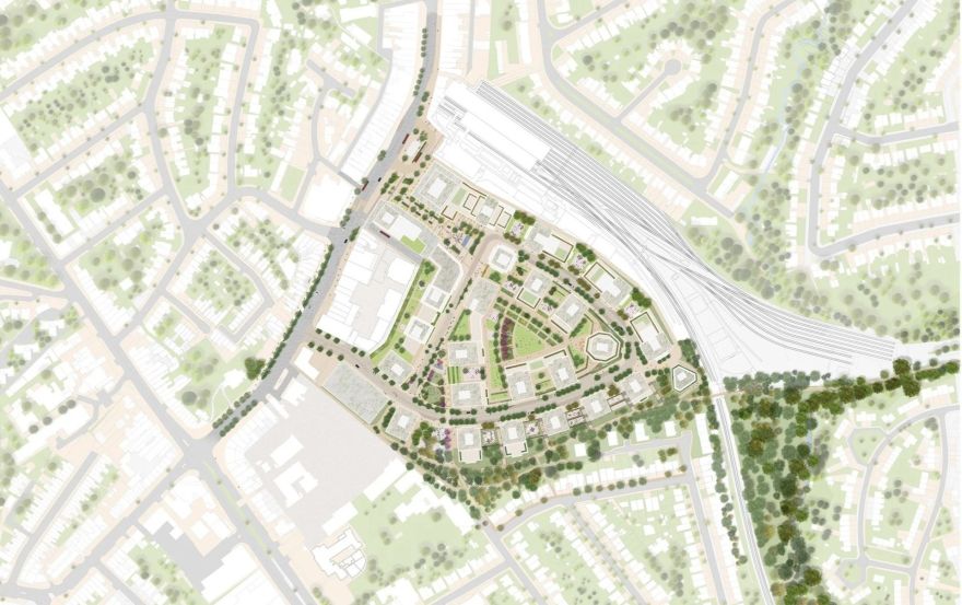 Site plan – Edgware Town Centre