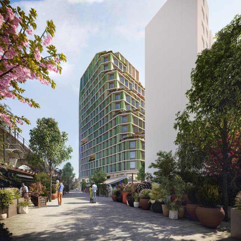 Gallery Southwark Over Station Development#