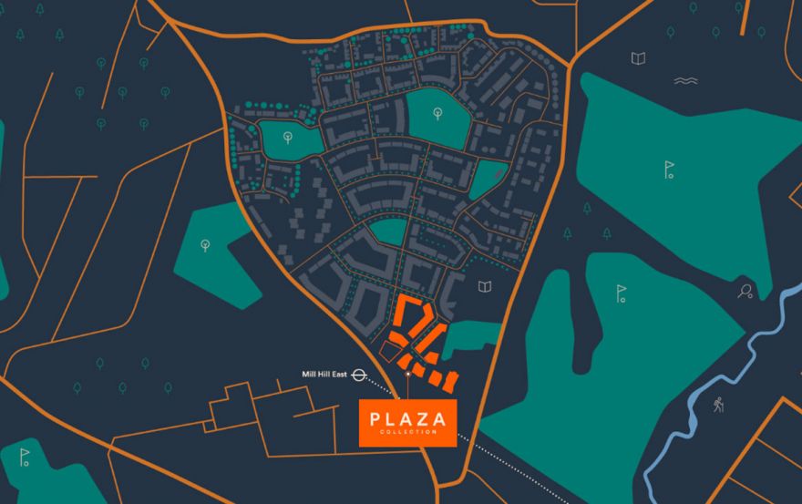 Site plan – Plaza Collection