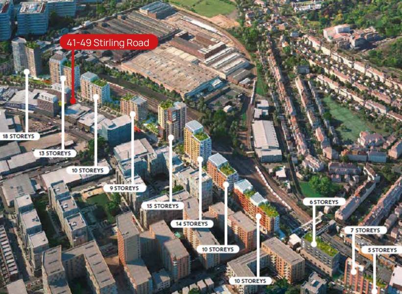 Site plan Stirling Works#