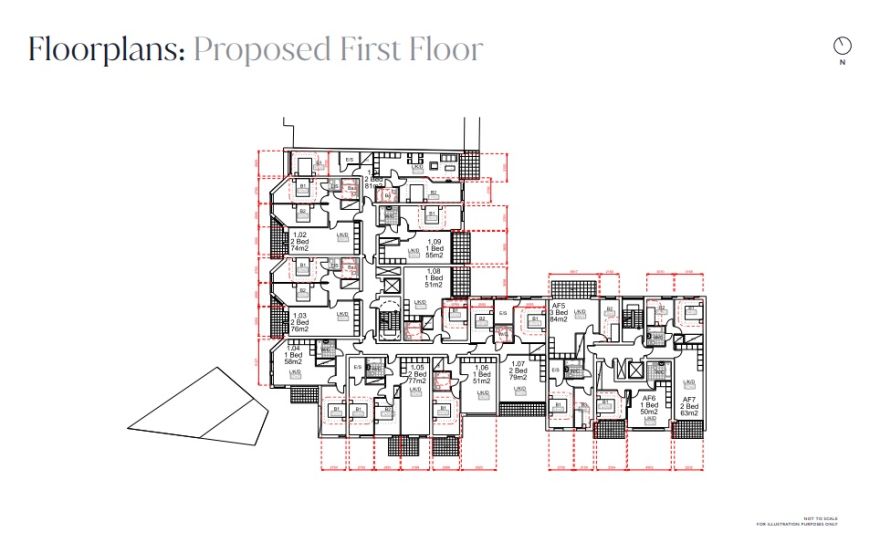 Site plan – Walm Lane