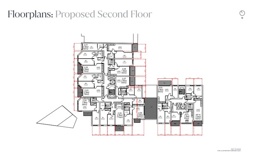 Site plan – Walm Lane