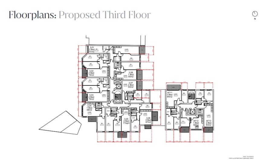 Site plan – Walm Lane